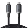 Дата кабель USB-C to USB-C 1.5m 100W USB3.2 20Gb black Baseus (P10318204111-00) - Image 1