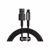 Дата кабель USB 2.0 AM to Lightning 2.0m 2.4A black Baseus (CALWJ-A01) - Image 1