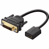 Переходник DVI M to HDMI F 0.22m black Ugreen (20118) - Image 1