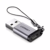 Перехідник USB 3.0 AM to USB-C F gray Ugreen (50533) - Image 1