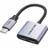 Перехідник USB-C M to USB-C F Audio + USB-C F PD60W Cabletime (CA915781) - Image 1