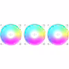 Кулер для корпуса PcCooler F3 T120 ARGB 3 in 1 White - Image 1