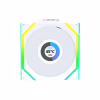 Кулер для корпуса Lian Li Uni Fan SL WIRELESS LCD Reverse, 120-1 (G99.12RSLLCD1W1W.00) - Image 1