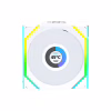 Кулер до корпусу Lian Li Uni Fan SL WIRELESS LCD Reverse, 120-1 (G99.12RSLLCD1W1W.00) - Image 1