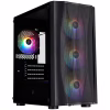 Корпус для ПК 1stPlayer X3-M-BK-4F1 - Image 1