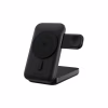 Батарея універсальна Choetech Magnetic Wireless 10000mAh 20W, PD, Qi-2 15W, USB-C, Lightning, Apple Watch charger (B750-CCBK) - Image 1
