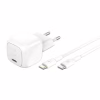 Зарядное устройство Belkin USB-C PD30W PPS + cable USB-C to USB-C 1.0m PVC white (WCA008KQ1MWH-B6) - Image 1