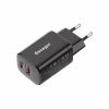 Зарядний пристрій Essager 1xUSB + 1xUSB-C PD30W black (ECTPQS-ZTB01) - Image 1
