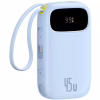 Батарея універсальна Baseus Qpow 3 20000mAh 45W PD/3.0 QC/4.0 Galaxy Blue (P10082105313-00) - Image 1