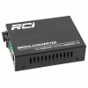 Медіаконвертер RCI 100M, 20km, SC, RJ45, Tx 1550nm, standart size metal case (RCI902W-FE-20-R) - Image 1