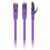 Патч-корд 2м S/FTP Cat 6A CU LSZH violet Cablexpert (PP6A-LSZHCU-V-2M) - Image 1