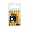Набір біт DeWALT IMPACT TORSION, ударні, Philips, Ph2, L = 50 мм, 5 шт (DT7998T) - Image 1