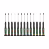 Набір викруток Bosch прецизійних 13шт, SL, PH, TX, HEX, сталь CrV (1.600.A02.Z9N) - Image 1