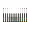 Набор отверток Bosch прецизионная 13шт, SL, PH, TX, HEX, сталь CrV (1.600.A02.Z9N) - Image 1