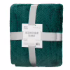 Плед Ardesto Jacquard Braid 200х220см, 100% поліестер, смарагдовий (ART0208JB) - Image 1