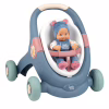 Коляска для ляльок Smoby Little для прогулянок 3в1, з пупсом, синій (140308) - Image 1