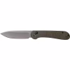 Ніж Civivi Button Lock Elementum Dark Green Micarta (C2103C) - Image 1