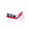 Корпус для Мікро ПК Raspberry Pi Корпус для Raspberry Pi 4 Model B, офіційний червоно-білий (KP4RW) - Image 1