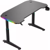 Компьютерный стол GT Racer T-1221 Black (T-1221 (120x60x71-79) Black) - Image 1