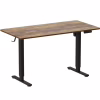 Компьютерный стол OfficePro ODE1470DW Dark Wood/Black (ODE1470DW) - Image 1