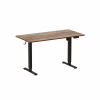 Компьютерный стол OfficePro ODE1470DW Dark Wood/Black (ODE1470DW) - Image 1