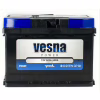 Акумулятор автомобільний Vesna 60 Ah/12V Power Euro (415 262) - Image 1