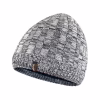 Водонепроникна шапка Dexshell Heathered Rib Knit Beanie Onesize 56-58 см біло-сіра (DH32405MBL) - Image 1