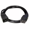 Кабель живлення C19 to C20 1.5m 1.5mm2 16A Cablexpert (PC-189-C19) - Image 1