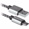 Дата кабель USB 2.0 AM to Micro 5P 1.0m USB08-03T PRO Defender (87815) - Image 1