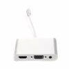 Перехідник Lightning (M) to HDMI, VGA, 3.5mм (F) PowerPlant (CA911929) - Image 1