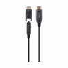 Кабель мультимедійний HDMI M to HDMI M 30.0m V2.0 AOC 4K60Hz gold Cablexpert (CCBP-HDMID-AOC-30M) - Image 1