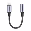Переходник Lightning to 3.5mm 10cm Headphone Jack Adapter Model US211 gray Ugreen (30756) - Image 1