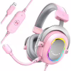 Наушники Fifine H6 RGB 7.1 Pink (H6P) - Image 1