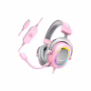 Наушники Fifine H6 RGB 7.1 Pink (H6P) - Image 1