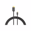 Кабель мультимедійний HDMI M to HDMI micro M 1.5m V2.0 4K 60Hz 18Gbps HDR Dolby Vention (AGIBG) - Image 1