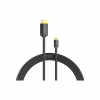 Кабель мультимедійний HDMI M to HDMI micro M 1.5m V2.0 4K 60Hz 18Gbps HDR Dolby Vention (AGIBG) - Image 1