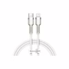 Дата кабель USB-C to Lightning 1.0m Cafule Metal PD 20W white Baseus (CATLJK-A02) - Image 1
