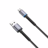 Дата кабель USB 2.0 AM to Micro 5P 1.0m 2.4A black XO (NB215-M-BK) - Image 1