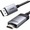 Кабель мультимедійний DisplayPort M to HDMI M 1.0m V2.0 4K60Hz DP119 black Ugreen (15773) - Image 1