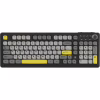 Клавіатура Ajazz AF98 Plus Wireless/Bluetooth/USB UA Black/Grey/Yellow (AF98-PLUS-BGY) - Image 1