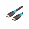 Кабель мультимедійний HDMI M to HDMI M 15.0m V2.0 4K 60Hz black VENTION (AACBN) - Image 1