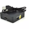 Конвертор 3xRCA F to HDMI F 720P/1080P black Voltronic (YT-CM-AV/HDMI/B) - Image 1