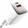 Зарядное устройство Essager 1xUSB + 1xUSB-C 33W GaN white (ECTAC-JXB02-Z) - Image 1