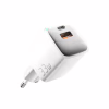 Зарядное устройство Essager 1xUSB + 1xUSB-C 33W GaN white (ECTAC-JXB02-Z) - Image 1
