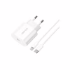 Зарядное устройство Essager USB-C PD20W + cable USB-C to Lightning white (EFJB02-XBL02-T) - Image 1