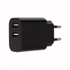 Зарядное устройство Gembird 2xUSB 12W black (TA-UC-2A12-01-BK) - Image 1