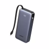 Батарея универсальная Ugreen 20000mAh 45W with Built-in Cable (PB536 55988B) - Image 1
