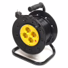 Мережевий подовжувач PowerPlant на катушке 15 м, 4 розетки (JY-2002/15) (PPRA10M150S4) - Image 1