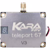 Відеопередавач (VTX) KaraFPV Teleport67 4W 6.1-7.2G V3 (TX6704IV3) - Image 1