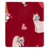 Плед ARDESTO Flannel 160х200см, 100% поліестер, котики з сердечками (ART0124PB) - Image 1